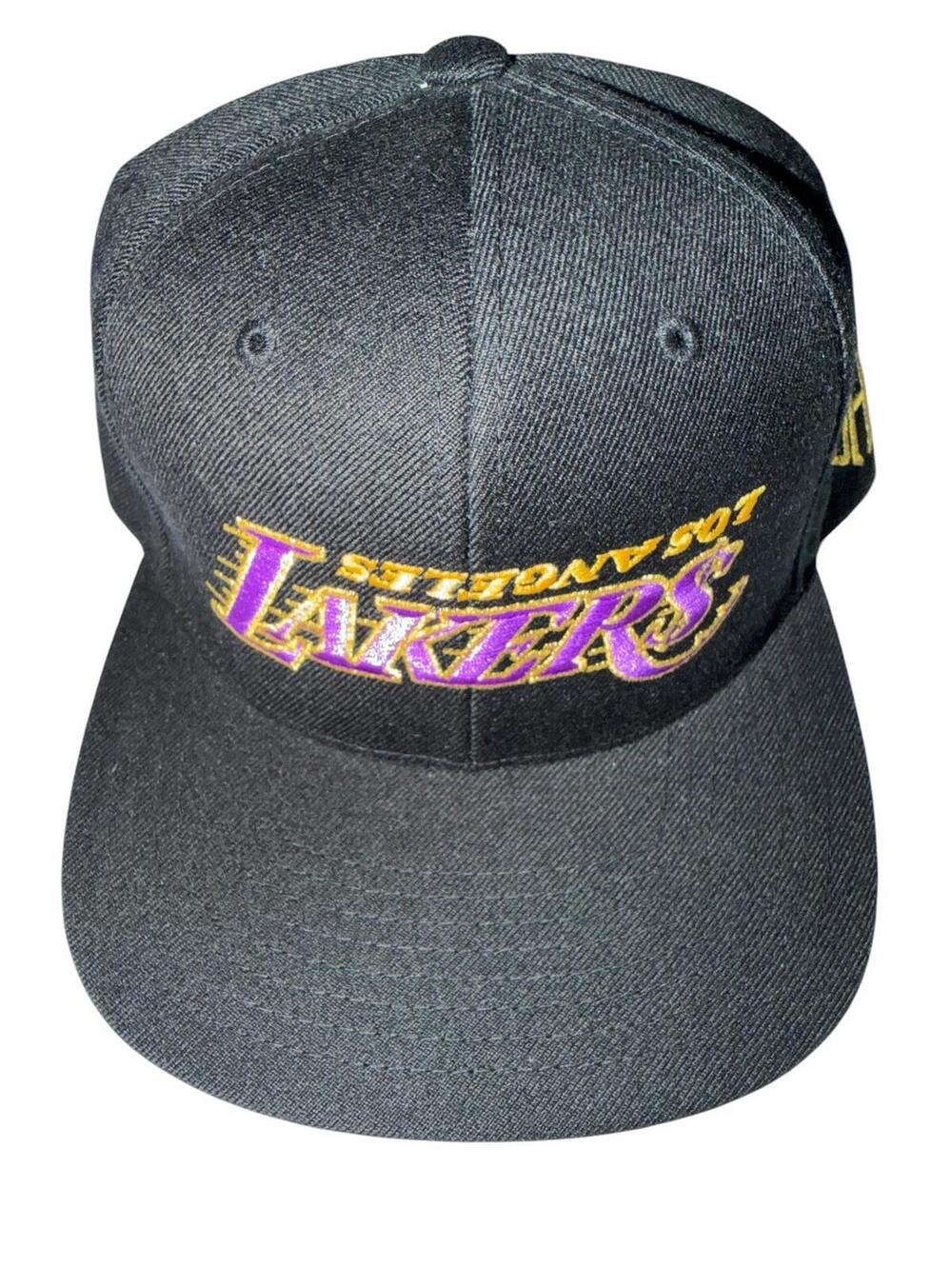 Kill The Hype Lakers Black Wordmark Snapback (unverified)
